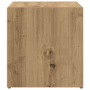 Gabinetes para TV 4 pcs Roble artesanal 37x35x37 cm Madera
