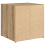 Gabinetes para TV 4 pcs Roble artesanal 37x35x37 cm Madera
