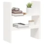 Soporte para monitor madera maciza pino blanco (39-72)x17x43 cm de vidaXL, Bases y elevadores para ordenadores - Ref: Foro24-...