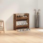 Armarios de zapato de pared Madera antigua 60 x 18 x 60 cm