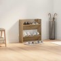 Armarios de zapato de pared Roble artisan 60 x 18 x 60 cm