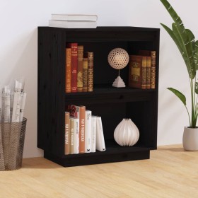 Konsolentisch aus massivem Kiefernholz schwarz 60x34x75 cm von vidaXL, Sideboards - Ref: Foro24-813823, Preis: 47,08 €, Rabat...