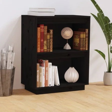 Konsolentisch aus massivem Kiefernholz schwarz 60x34x75 cm von vidaXL, Sideboards - Ref: Foro24-813823, Preis: 46,60 €, Rabat...