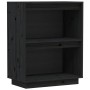 Konsolentisch aus massivem Kiefernholz schwarz 60x34x75 cm von vidaXL, Sideboards - Ref: Foro24-813823, Preis: 47,08 €, Rabat...
