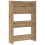 Armarios de zapato de pared Roble artisan 60 x 18 x 60 cm