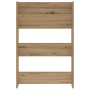 Armarios de zapato de pared Roble artisan 60 x 18 x 60 cm