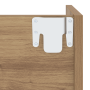 Armarios de zapato de pared Roble artisan 60 x 18 x 60 cm