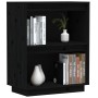 Konsolentisch aus massivem Kiefernholz schwarz 60x34x75 cm von vidaXL, Sideboards - Ref: Foro24-813823, Preis: 47,08 €, Rabat...