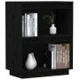 Konsolentisch aus massivem Kiefernholz schwarz 60x34x75 cm von vidaXL, Sideboards - Ref: Foro24-813823, Preis: 46,60 €, Rabat...