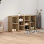 Banco para zapatos con estante Otro Roble artisan 103 x 30 x 55