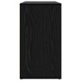 Banco para zapatos con estante Otro Roble negro 103 x 30 x 55 cm