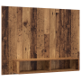 Mueble de TV de Pared Madera envejecida 120 x 23.5 x 90 cm