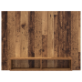 Mueble de TV de Pared Madera envejecida 120 x 23.5 x 90 cm
