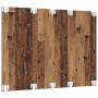 Mueble de TV de Pared Madera envejecida 120 x 23.5 x 90 cm