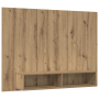 Mueble de TV de Pared Roble artesanal 120 x 23.5 x 90 cm