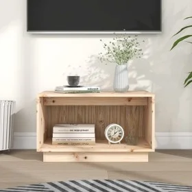 Mueble de TV de madera maciza de pino 60x35x35 cm de vidaXL, Muebles TV - Ref: Foro24-813824, Precio: 36,98 €, Descuento: %