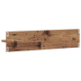 Estanterías de pared 2 pcs Madera envejecida 80 x 11.5 x 18 cm