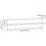 Estanterías de pared 2 pcs Madera envejecida 80 x 11.5 x 18 cm