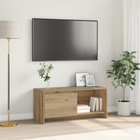 Soporte de TV Roble artisan Madera contrachapada