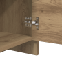Soporte de TV Roble artisan Madera contrachapada