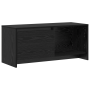 Soporte de TV Roble negro Madera contrachapada