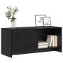 Soporte de TV Roble negro Madera contrachapada