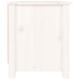 Solid white pine wood shoe cabinet 70x38x45.5 cm by vidaXL, Shoe racks and shoe organizers - Ref: Foro24-813780, Price: 78,95...