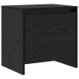 Armario de Noche Roble negro 45 x 34 x 44.5 cm