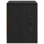 Armario de Noche Roble negro 45 x 34 x 44.5 cm