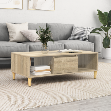Roble Sonoma 103.5 x 60 x 35 cm Madera contrachapada