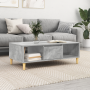 Gris hormigón 103.5 x 60 x 35 cm Madera contrachapada