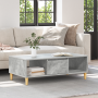 Gris hormigón 103.5 x 60 x 35 cm Madera contrachapada