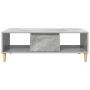Gris hormigón 103.5 x 60 x 35 cm Madera contrachapada