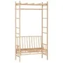 Gartenbank mit Bambuspergola 116 cm von vidaXL, Gartenbänke - Ref: Foro24-341742, Preis: 155,03 €, Rabatt: %