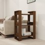 Regal/Raumteiler aus honigbraunem Kiefernholz 60x35x91 cm von vidaXL, Bücherregale und Regale - Ref: Foro24-813882, Preis: 36...