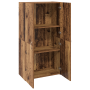 Gabinete de oficina con estante Madera antigua 60 x 32 x 115 cm
