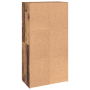 Gabinete de oficina con estante Madera antigua 60 x 32 x 115 cm
