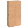 Gabinete de oficina con estante Roble artisan 60 x 32 x 115 cm