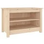 Solid pine wood shoe bench 70x38x45.5 cm by vidaXL, Shoe racks and shoe organizers - Ref: Foro24-813769, Price: 50,77 €, Disc...