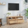 Mueble de TV madera contrachapada roble Sonoma 100x34,5x44,5 cm