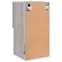 Mueble para TV con luces LED gris Sonoma 30,5x30x60 cm
