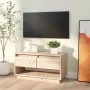 Solid pine wood TV cabinet 74x34x40 cm by vidaXL, TV Furniture - Ref: Foro24-813839, Price: 42,89 €, Discount: %