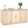 Solid pine wood sideboard 111x34x60 cm by vidaXL, Sideboards - Ref: Foro24-813809, Price: 149,21 €, Discount: %