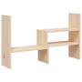 Solid pine wood monitor stand (39-72)x17x43 cm by vidaXL, Computer bases and risers - Ref: Foro24-814009, Price: 24,41 €, Dis...