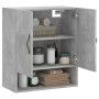Armario de pared madera de ingeniería gris hormigón 60x31x70 cm