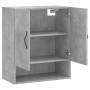 Armario de pared madera de ingeniería gris hormigón 60x31x70 cm