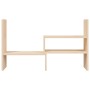 Solid pine wood monitor stand (39-72)x17x43 cm by vidaXL, Computer bases and risers - Ref: Foro24-814009, Price: 24,41 €, Dis...