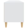 Mueble para TV madera contrachapada blanco 100x34,5x44,5 cm