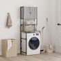 Armario de lavadora gris Sonoma 68x48,5x194 cm