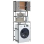 Armario de lavadora gris Sonoma 68x48,5x194 cm